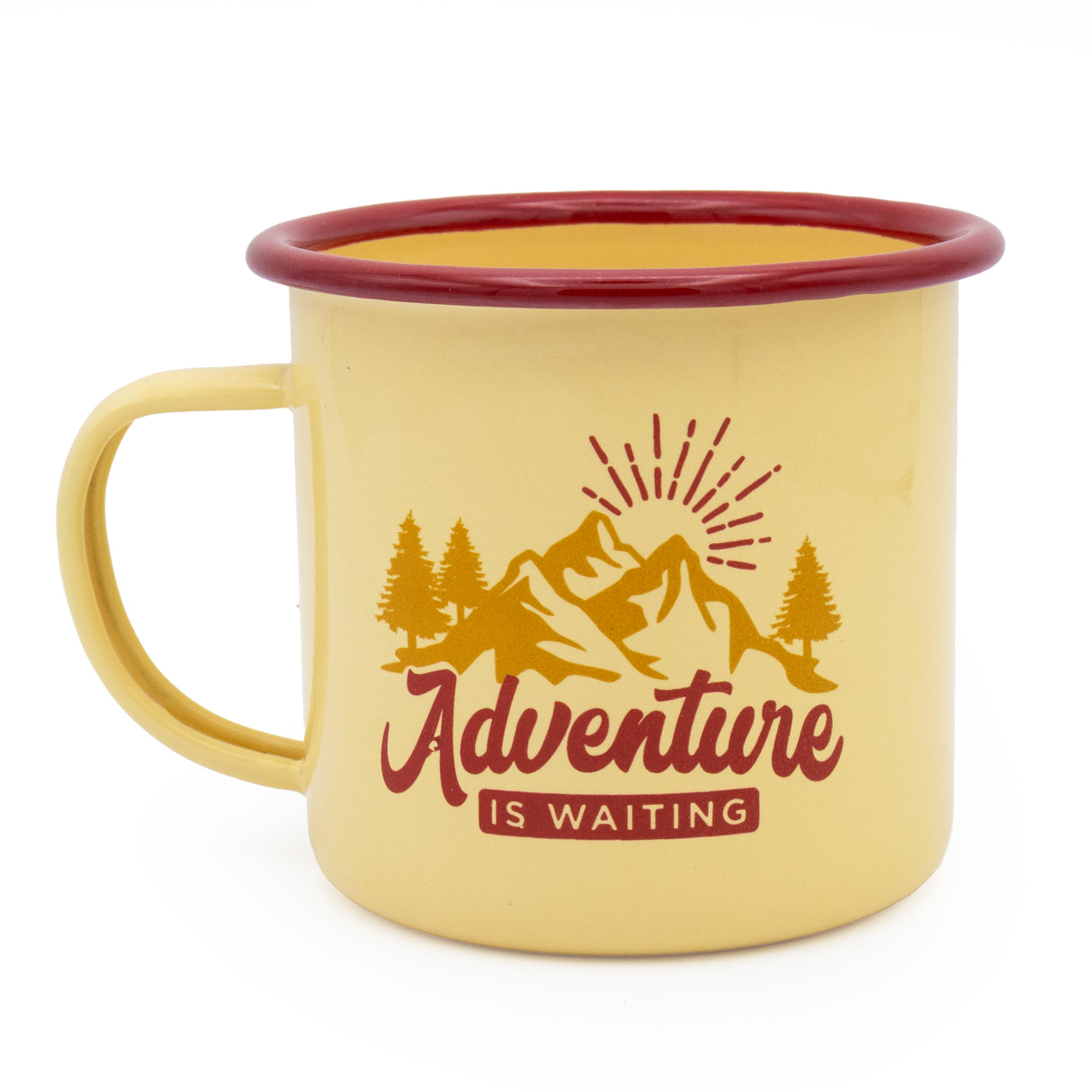 The Gentleman’s Emporium “Adventure is Waiting” Enamel Mug