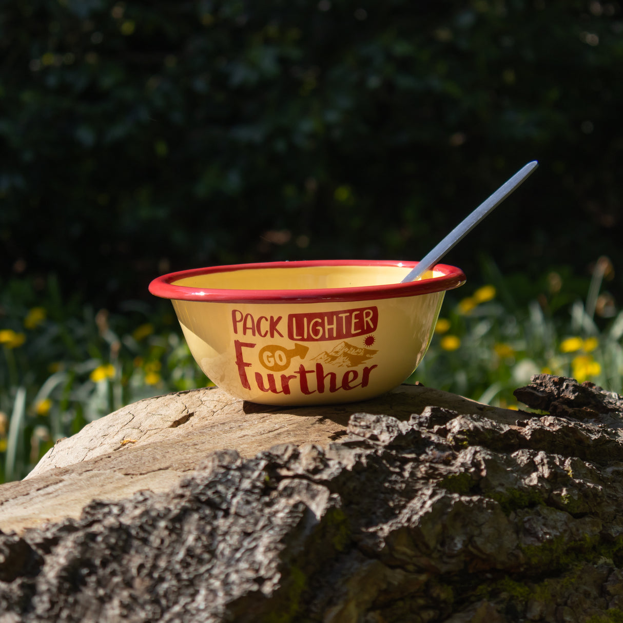 The Gentleman’s Emporium “Pack Lighter Go Further” Enamel Bowl