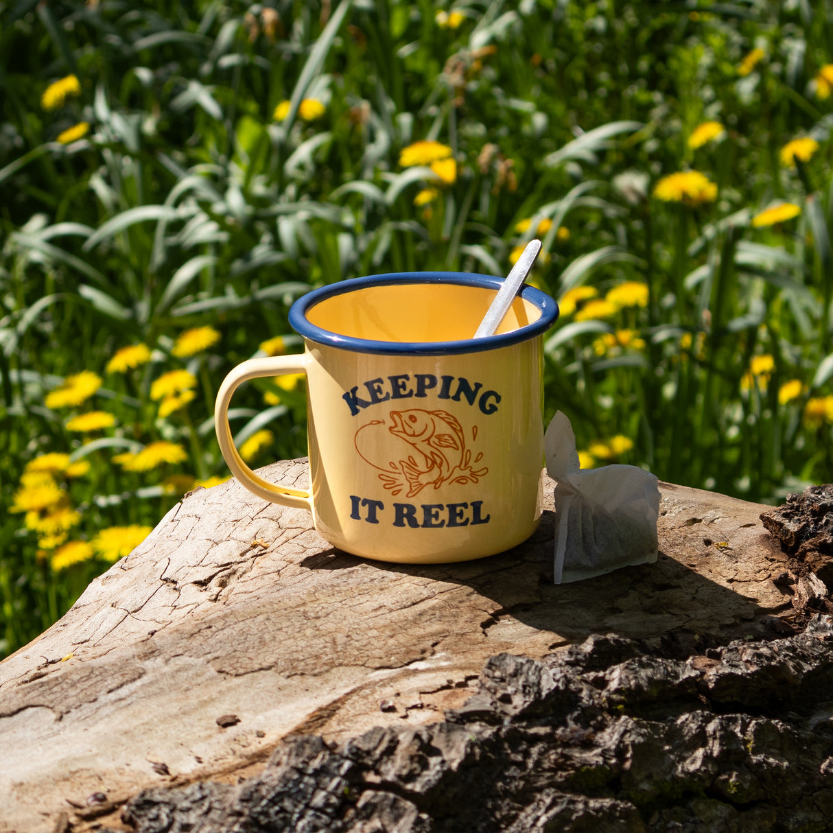 The Gentleman’s Emporium “Keeping it Reel” Enamel Mug