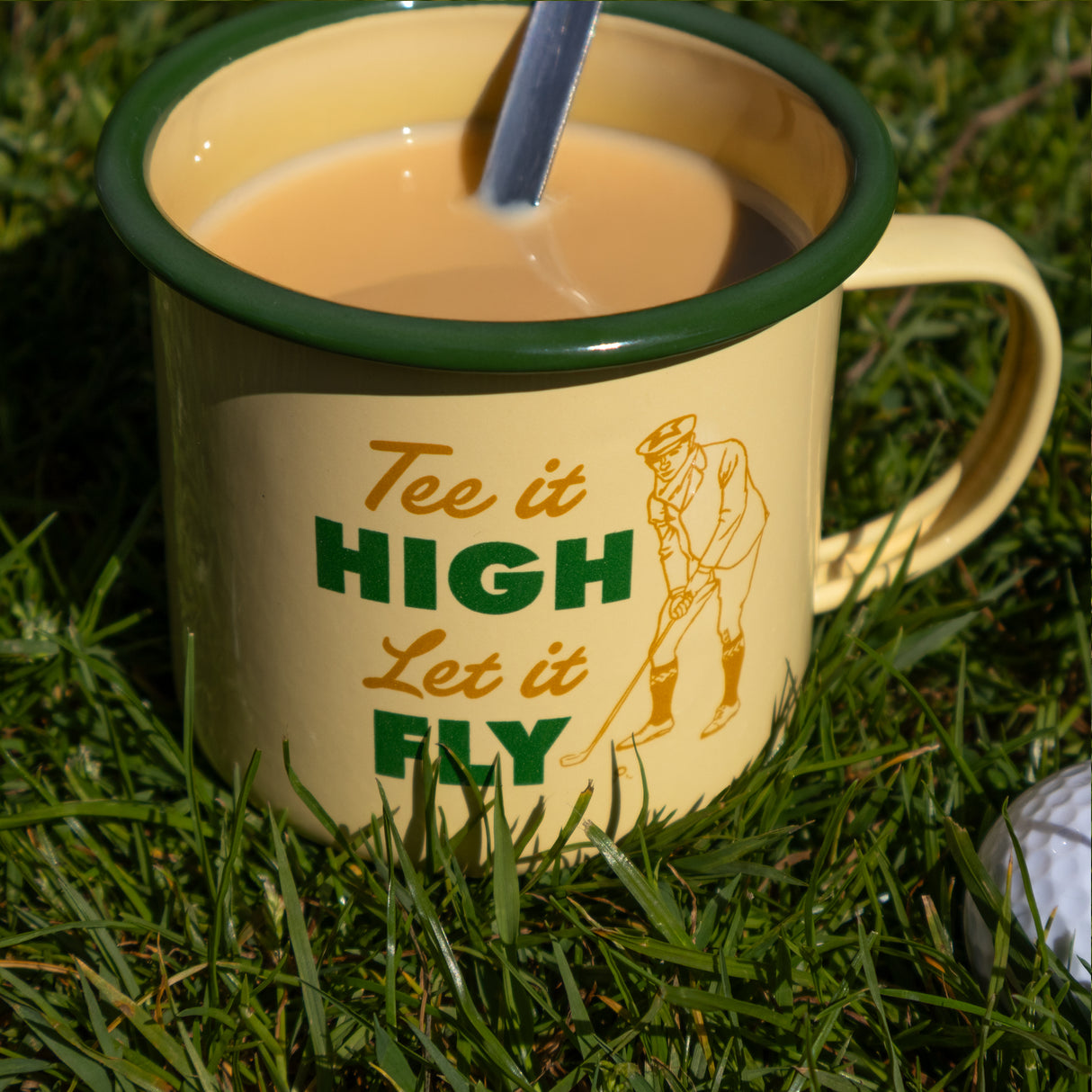 The Gentleman’s Emporium “Tee it High Let it Fly” Enamel Mug
