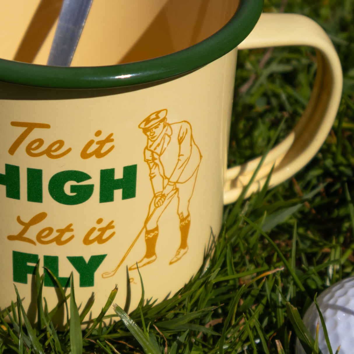 The Gentleman’s Emporium “Tee it High Let it Fly” Enamel Mug