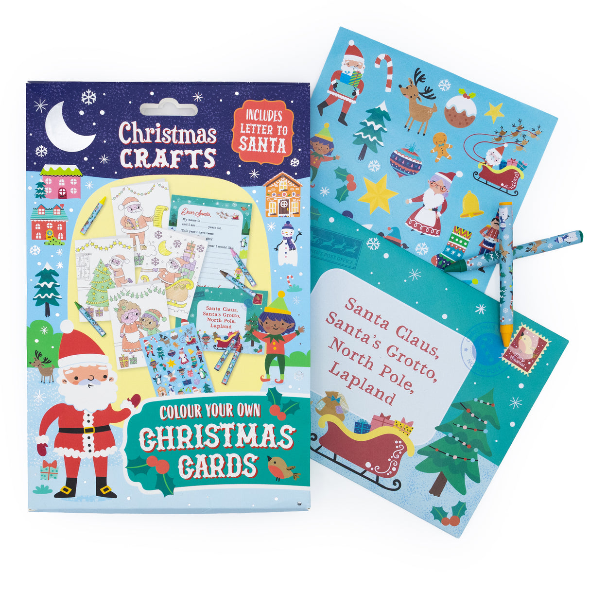 Christmas Crafts Make Your Own Christmas Card Set