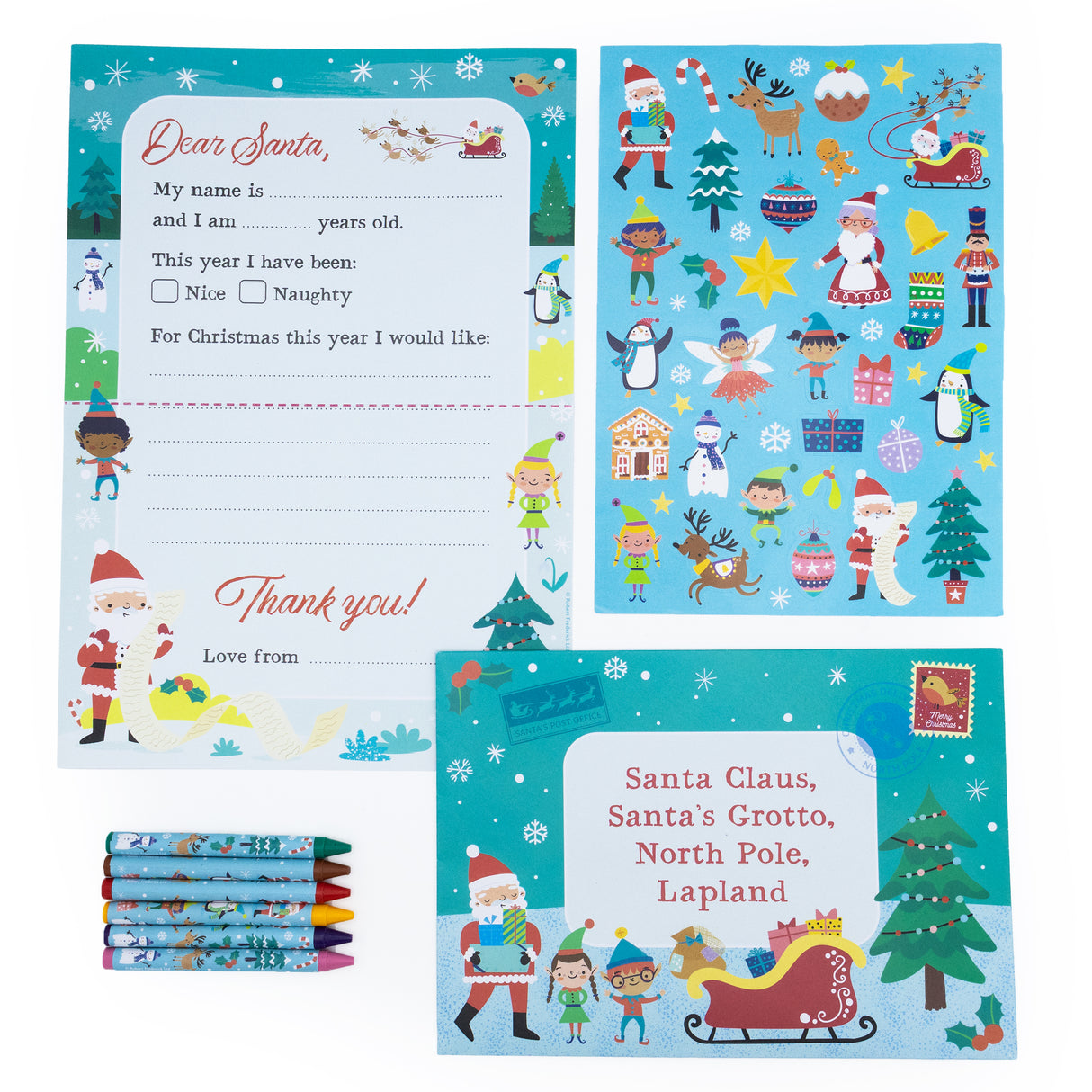 Christmas Crafts Make Your Own Christmas Card Set