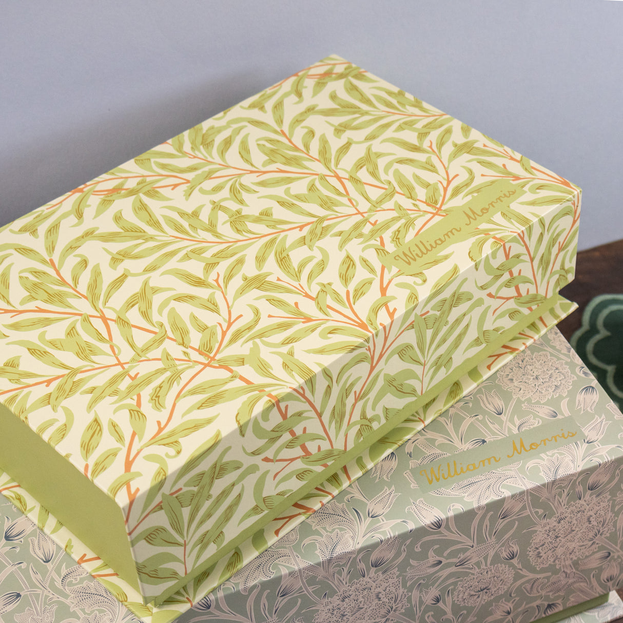 Set of 3 Nesting Storage Boxes - William Morris Designs