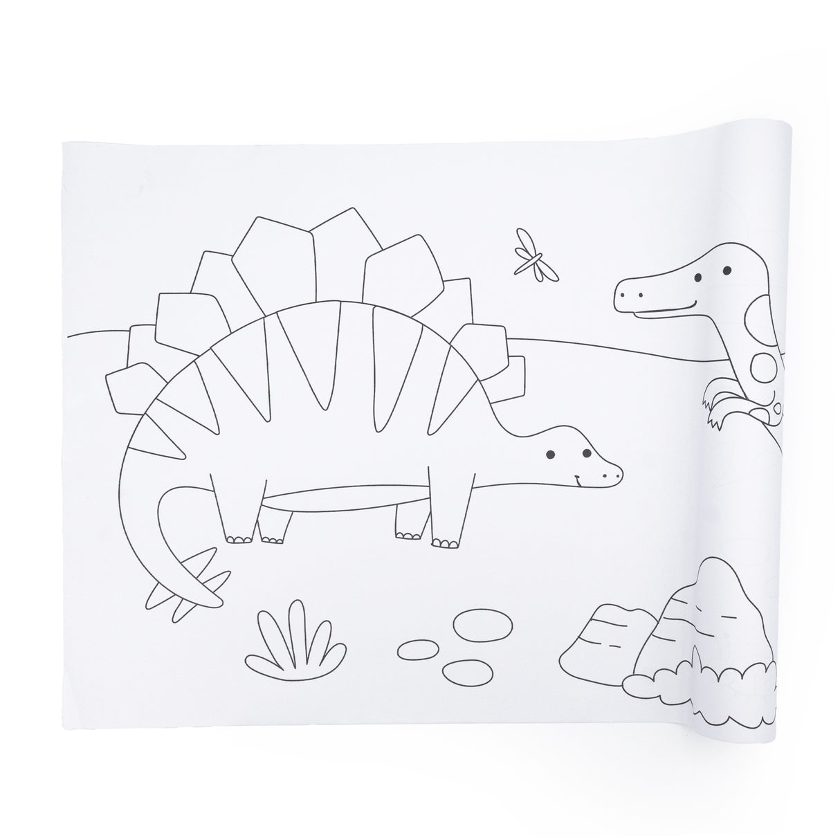 Colour Your Own 3m Dinosaur Poster – Sticky-Backed Screen-Free Activity for Kids