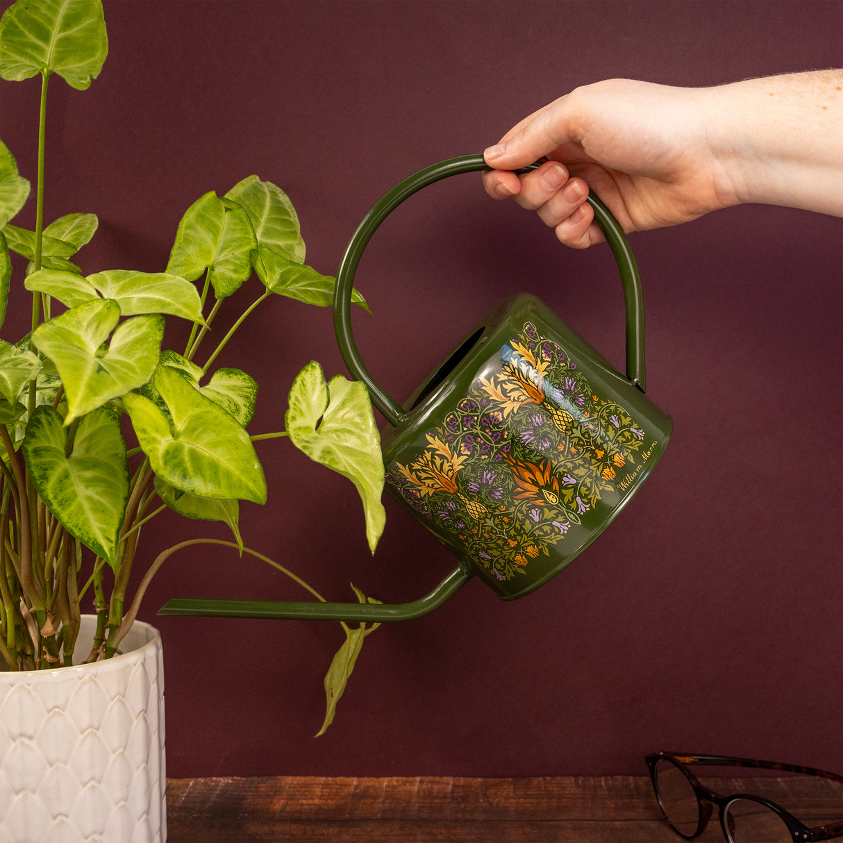 Watering Can – William Morris Snakeshead Design