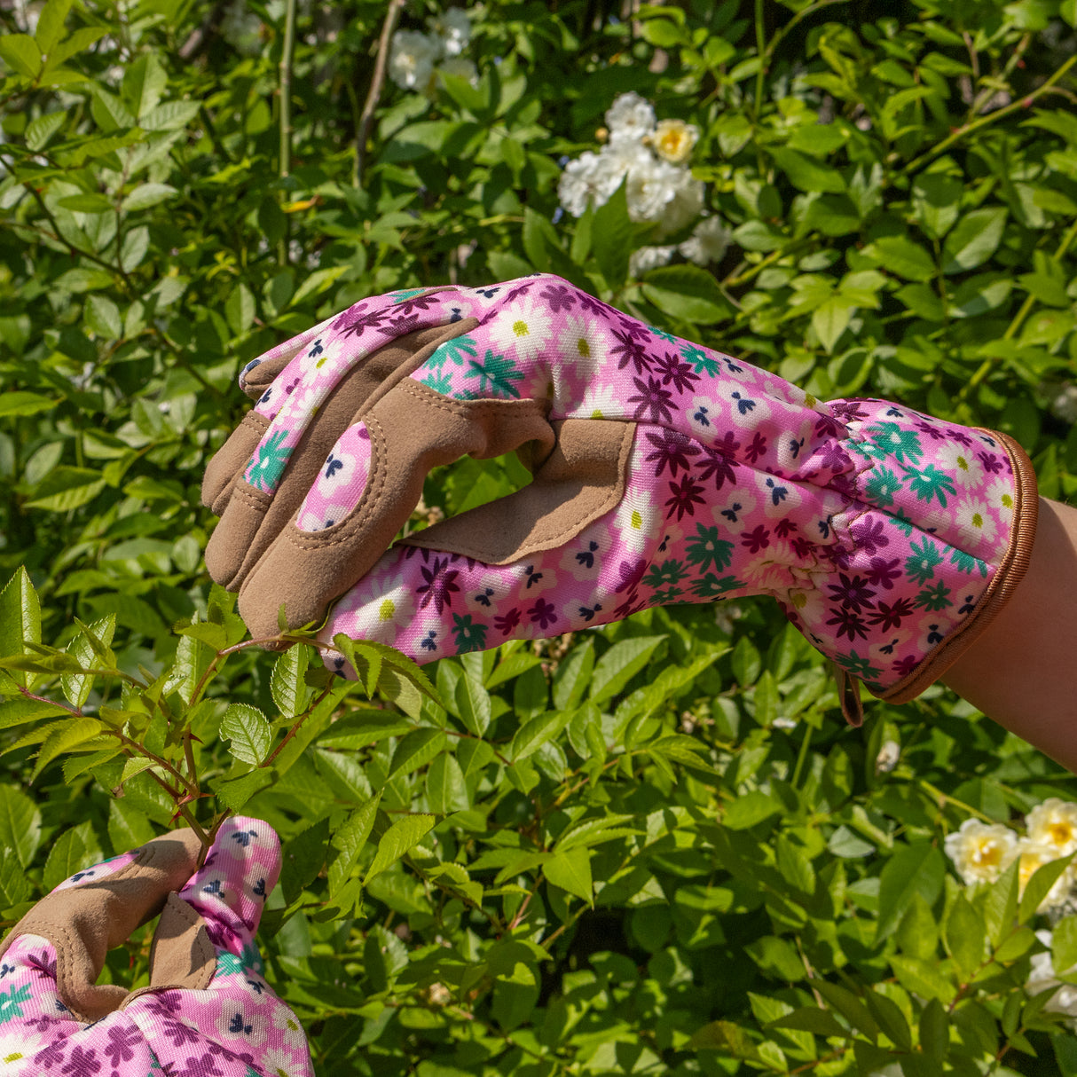 Willow & Belle Gardening Gloves - Women's One Size – Ditsy Mix Design