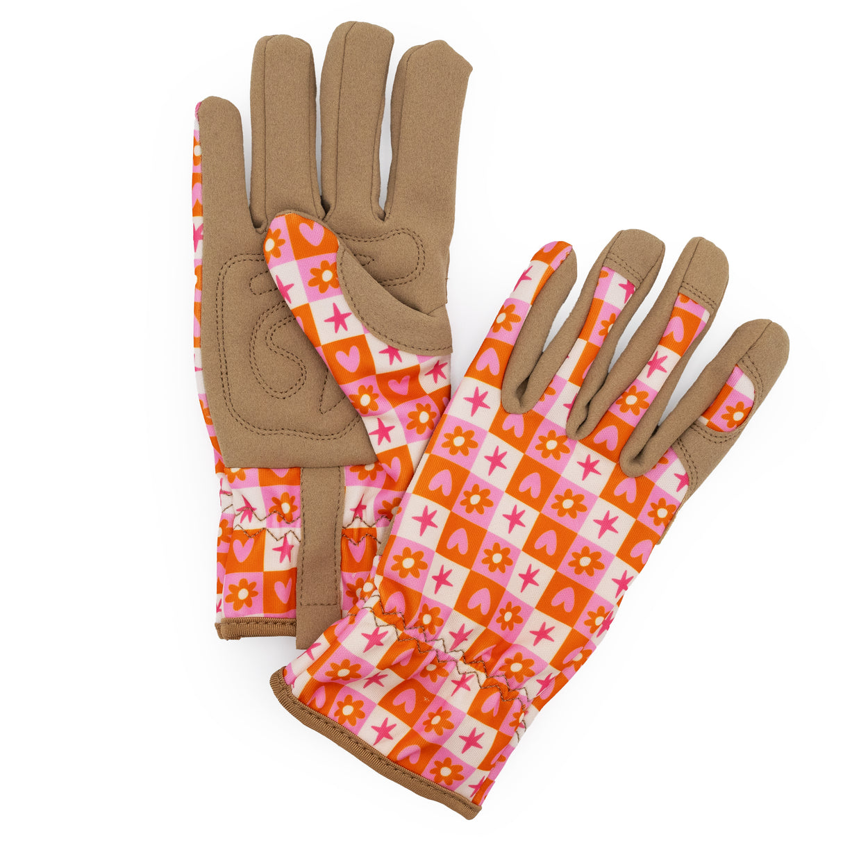 Saje Gardening Gloves - Women's One Size – Lover Check Design
