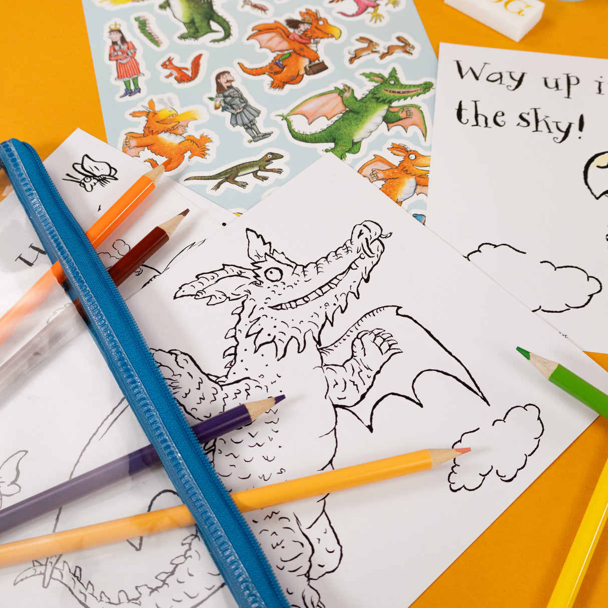 Zog Children’s Art Activity Wallet