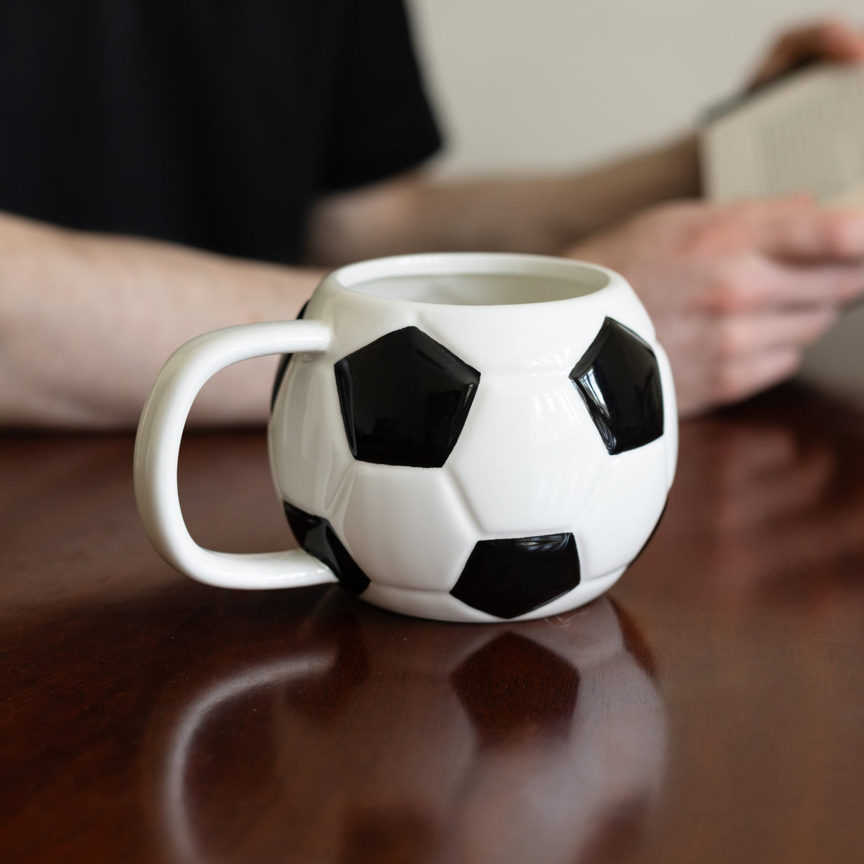 The Gentleman’s Emporium Football Mug & Sock Gift Set