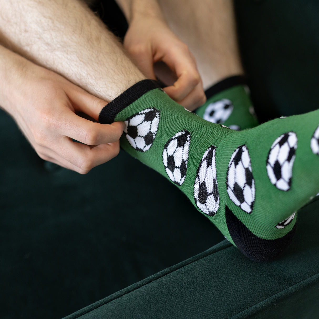 The Gentleman’s Emporium Football Mug & Sock Gift Set