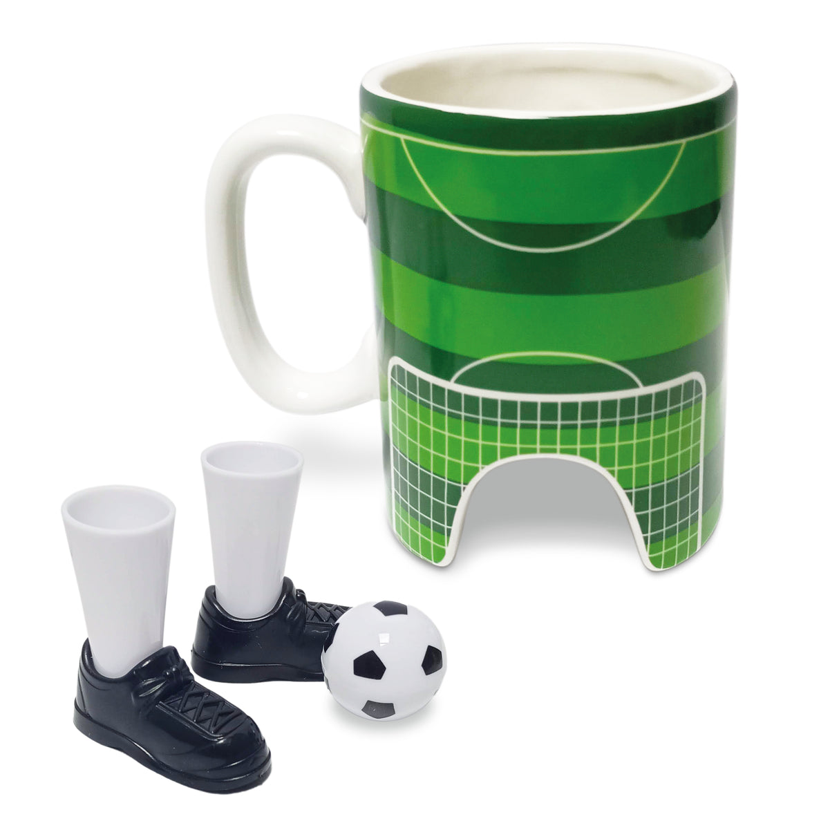 The Gentleman’s Emporium Football Mug & Game Gift Set