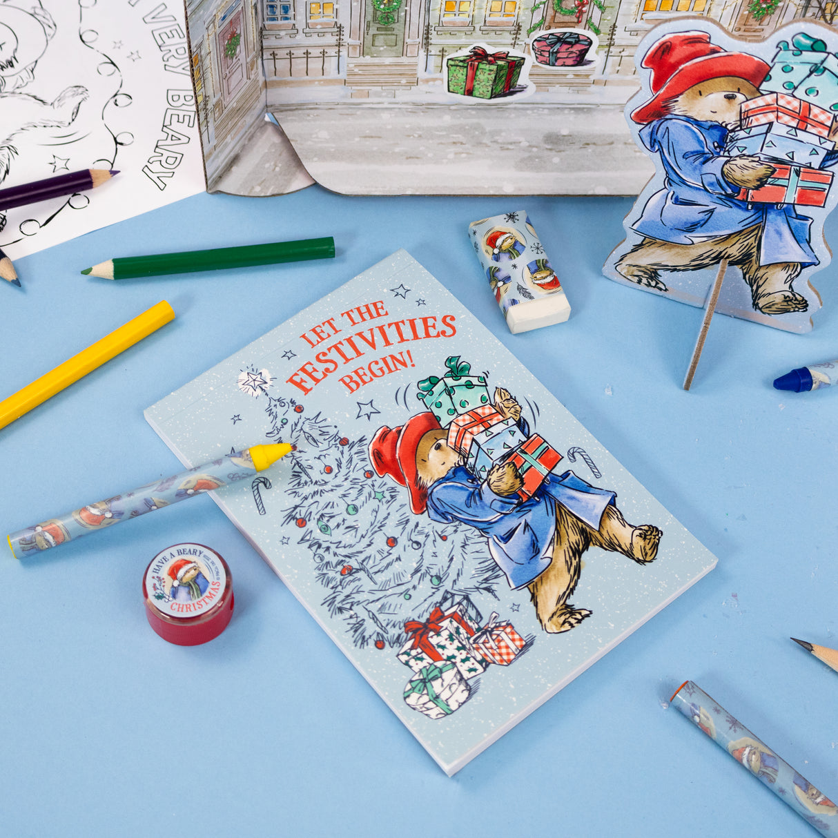 Paddington Make & Play Set – Creative Activity Kit with Play Scene