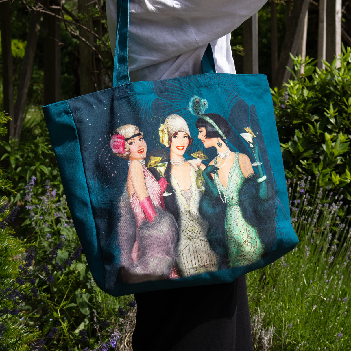 Claire Coxon Art Deco Large Tote Bag