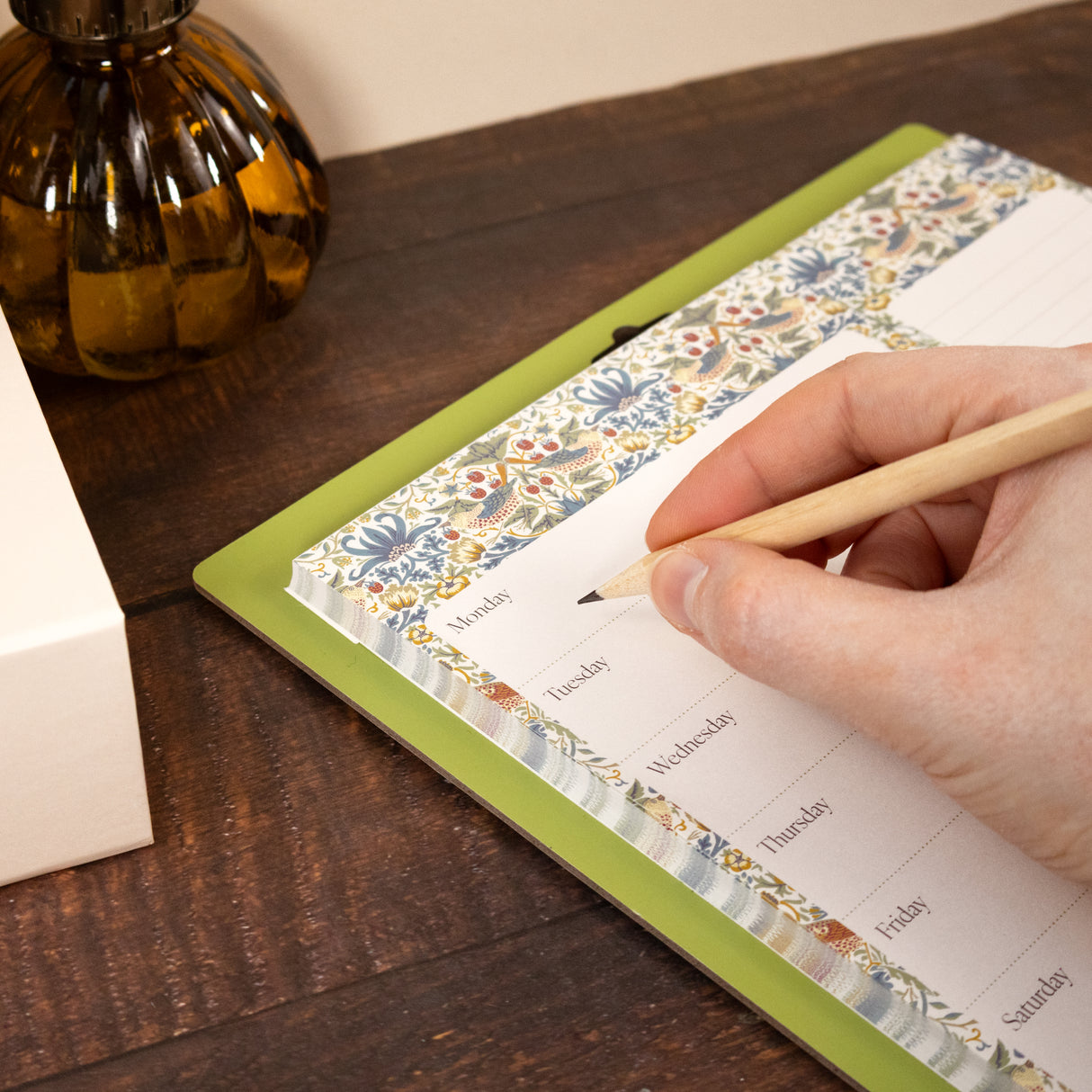 William Morris Magnetic Weekly Planner