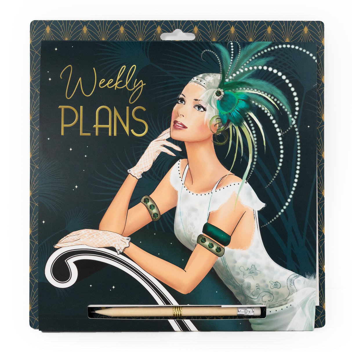 Claire Coxon Art Deco Magnetic Weekly Planner