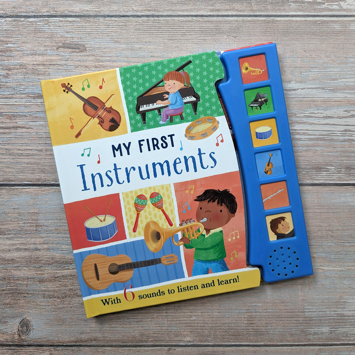My First Instruments - Children's 6 Button Sound Book