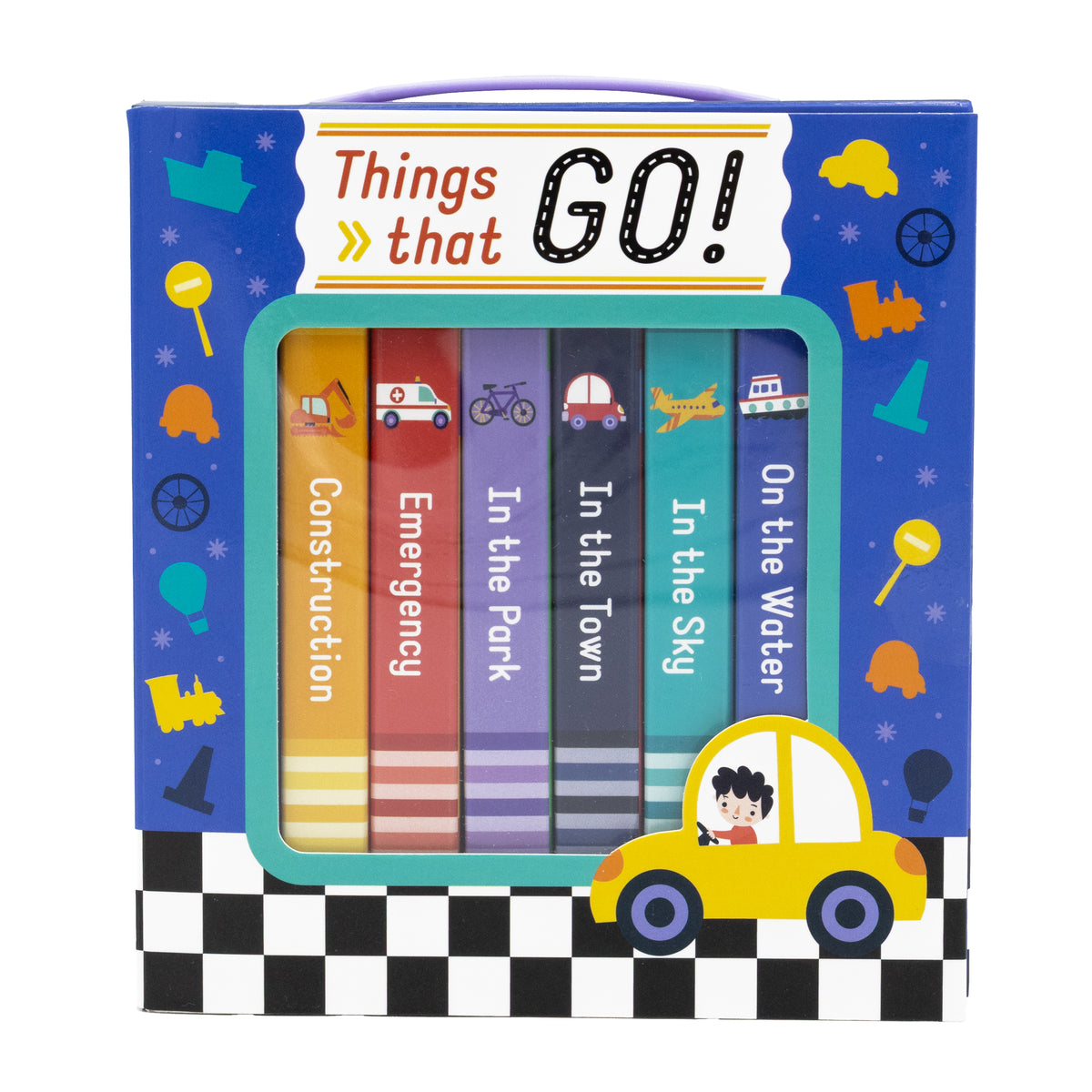 Things That Go – Box Set of 6 Mini Board Books - Baby & Toddler Vehicl ...