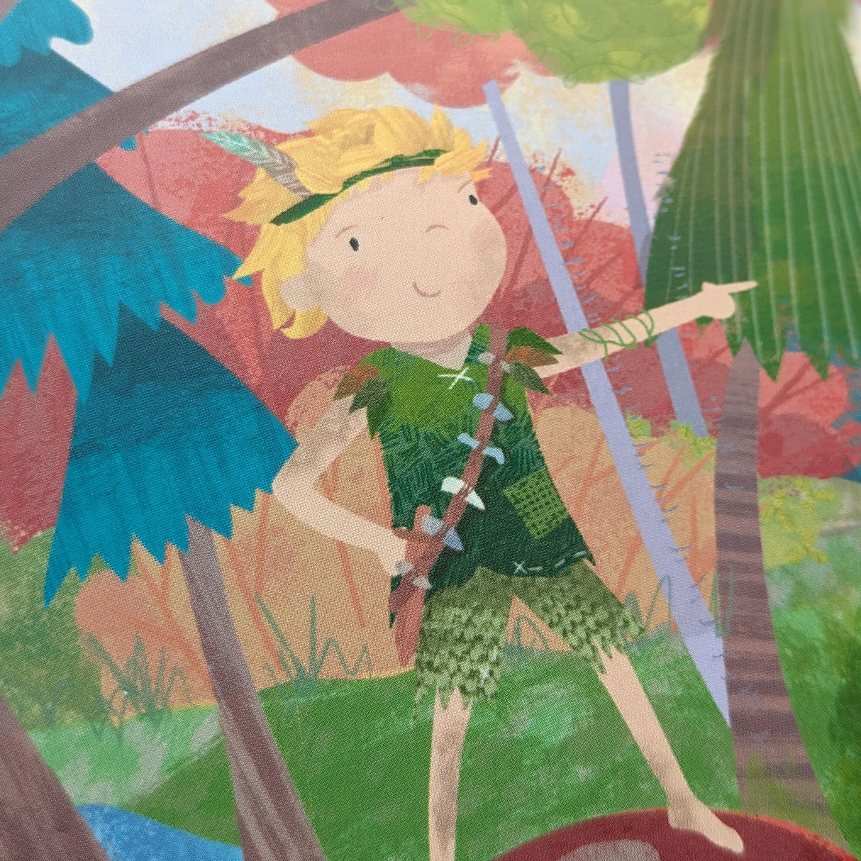 Peter Pan Fairy Tale Sound Book - 6 Enchanting Sound Buttons To Press And Play