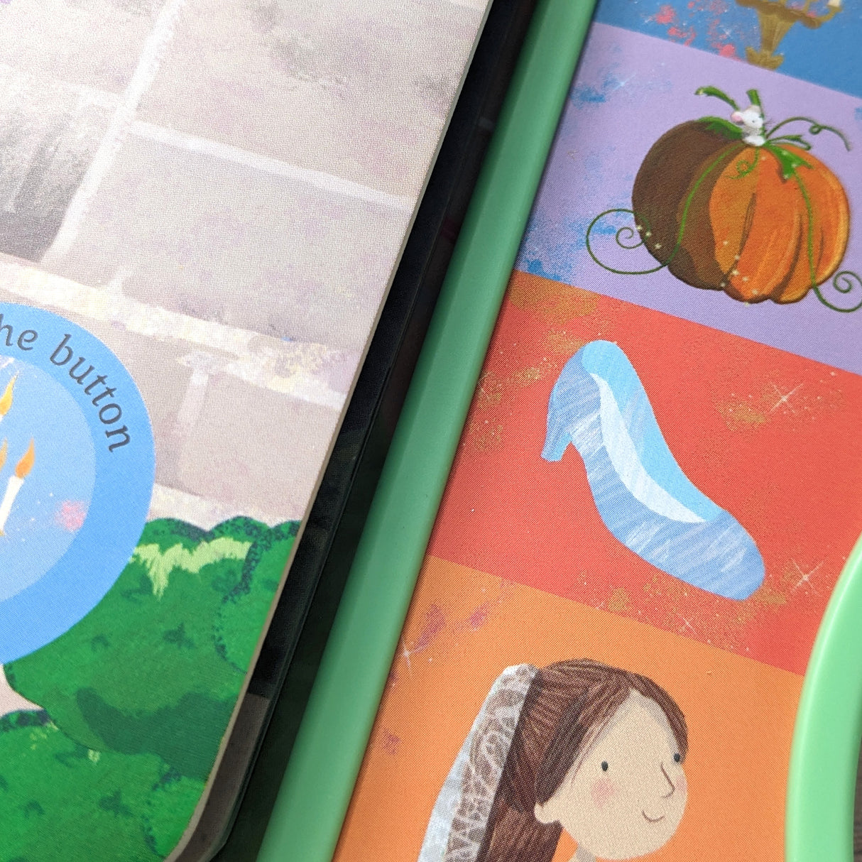 Cinderella Fairy Tale Sound Book - 6 Enchanting Sound Buttons To Press And Play