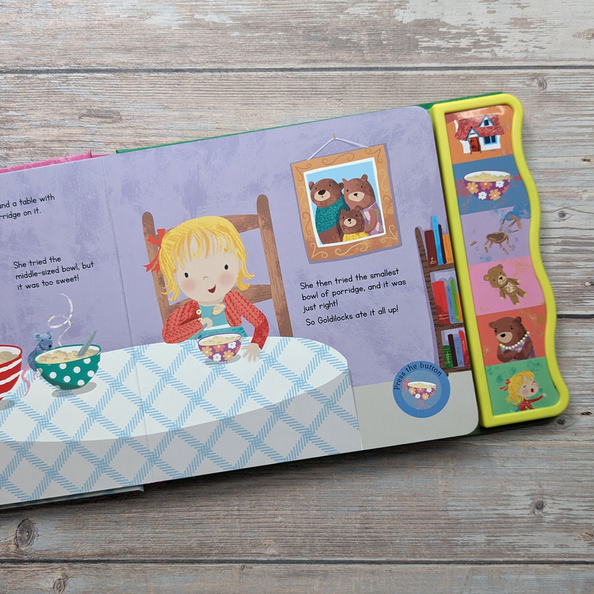 Goldilocks And The Three Bears Fairy Tale Sound Book
