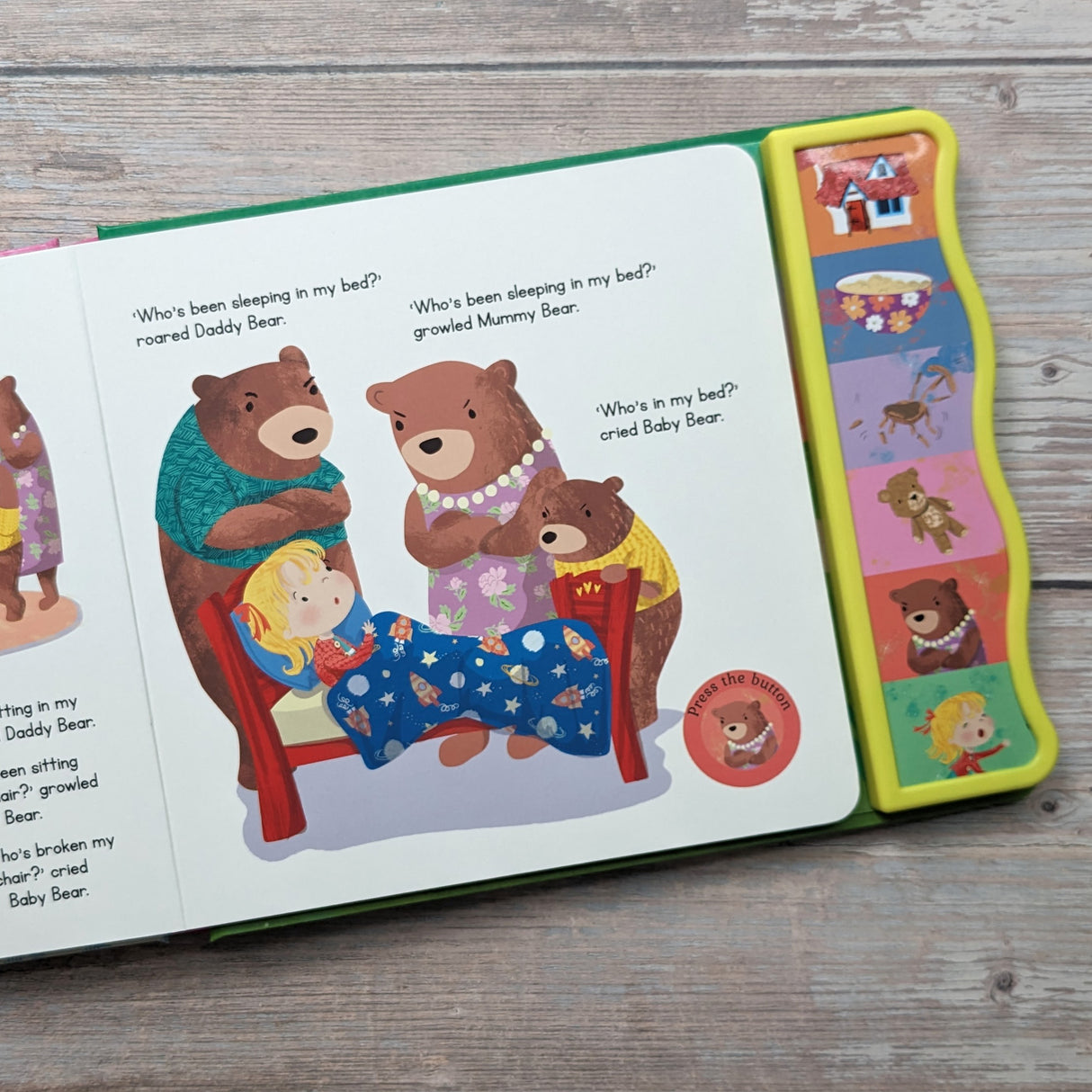 Goldilocks And The Three Bears Fairy Tale Sound Book