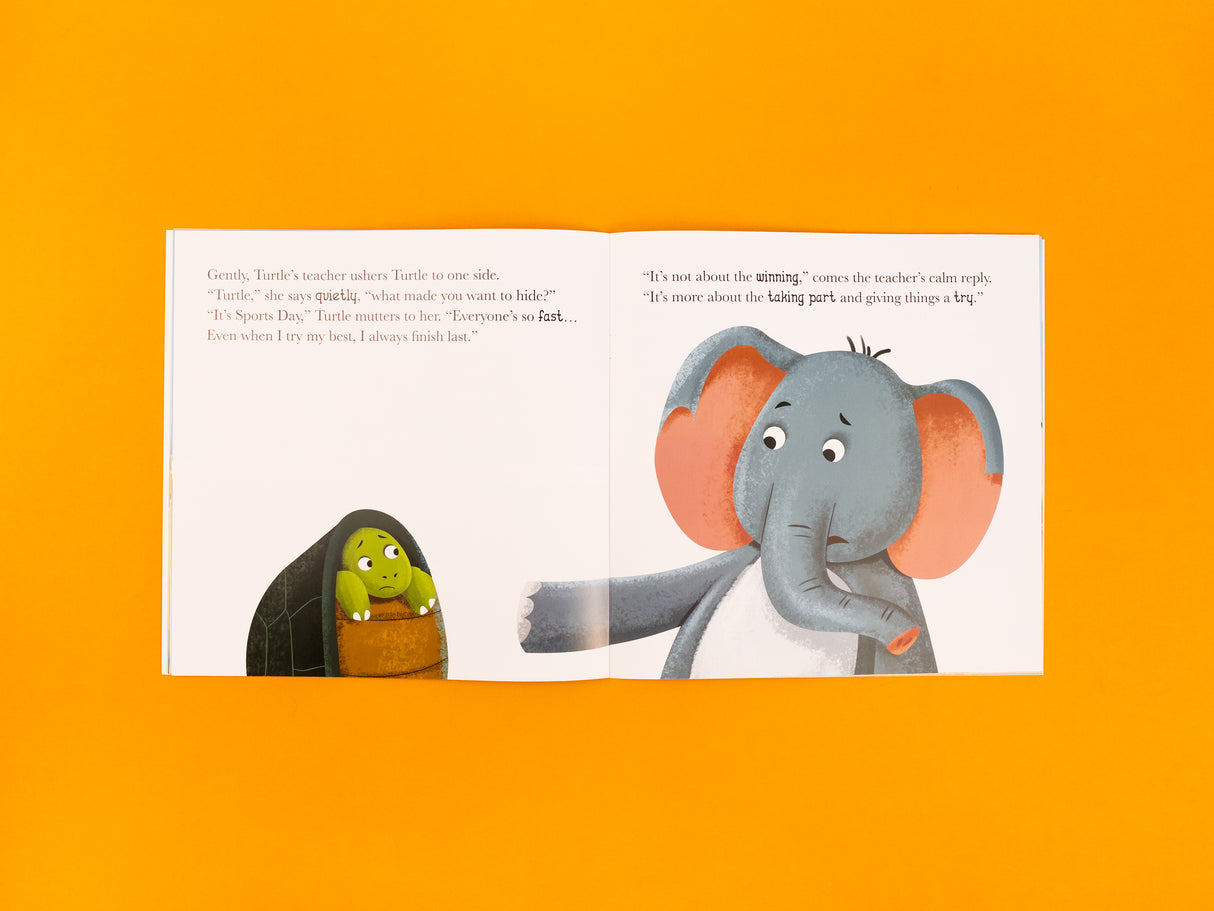 When Turtle Feels Proud - Me And My Feelings Children's Paperback Book