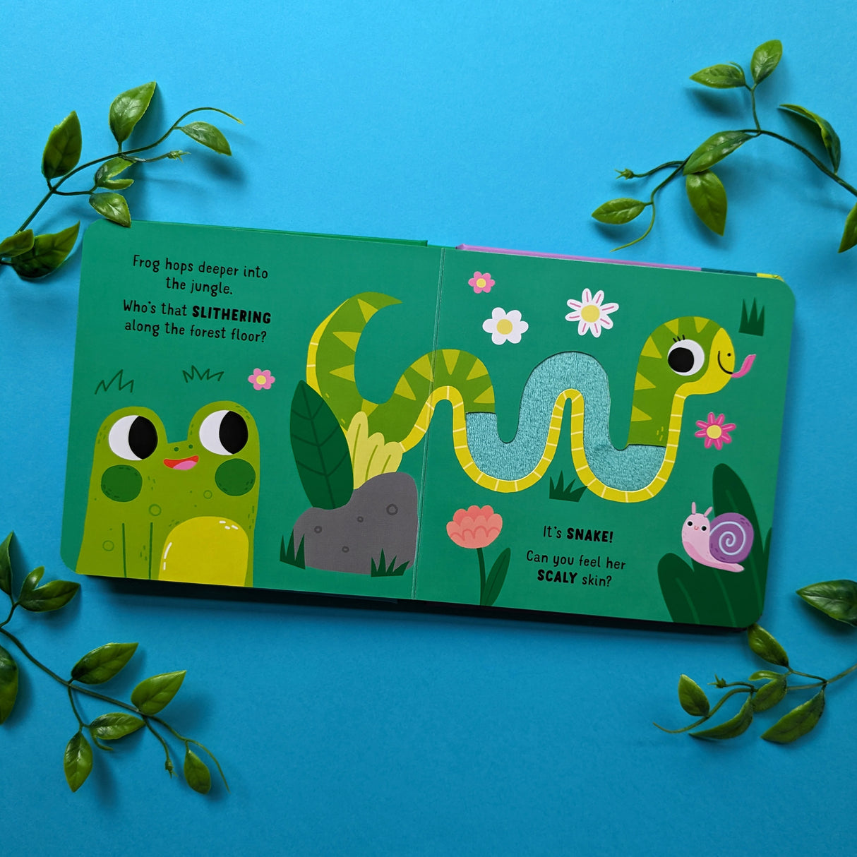 Frog's Friends - Children’s Touch and Feel Book