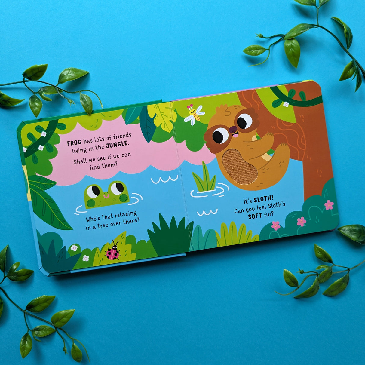 Frog's Friends - Children’s Touch and Feel Book