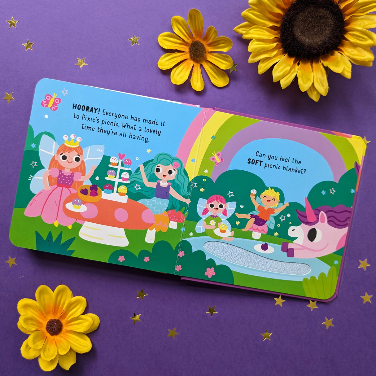 Pixie's Picnic - Children’s Touch and Feel Book