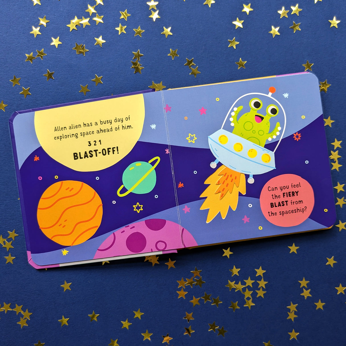 Alien's Adventure - Children’s Touch and Feel Book