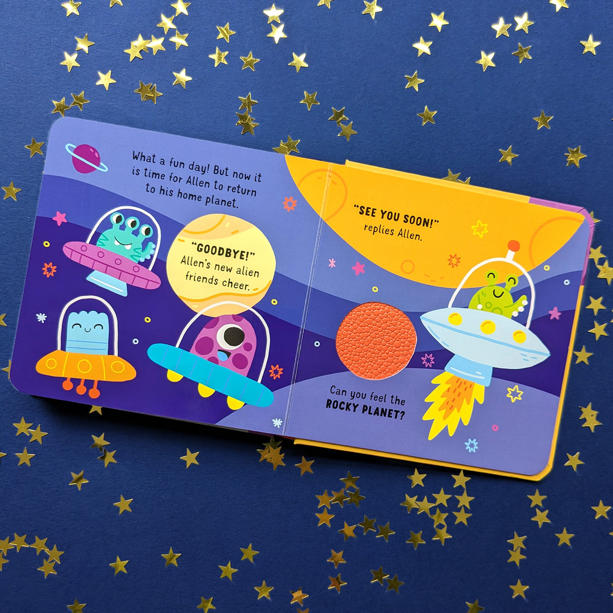 Alien's Adventure - Children’s Touch and Feel Book