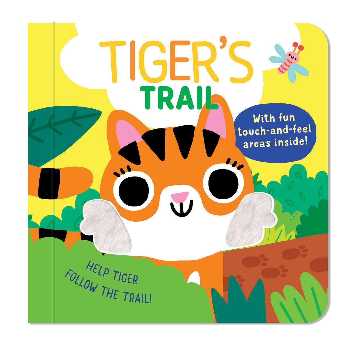 Tigers Trail – Touch & Feel Board Book - Jungle Sensory Adventure