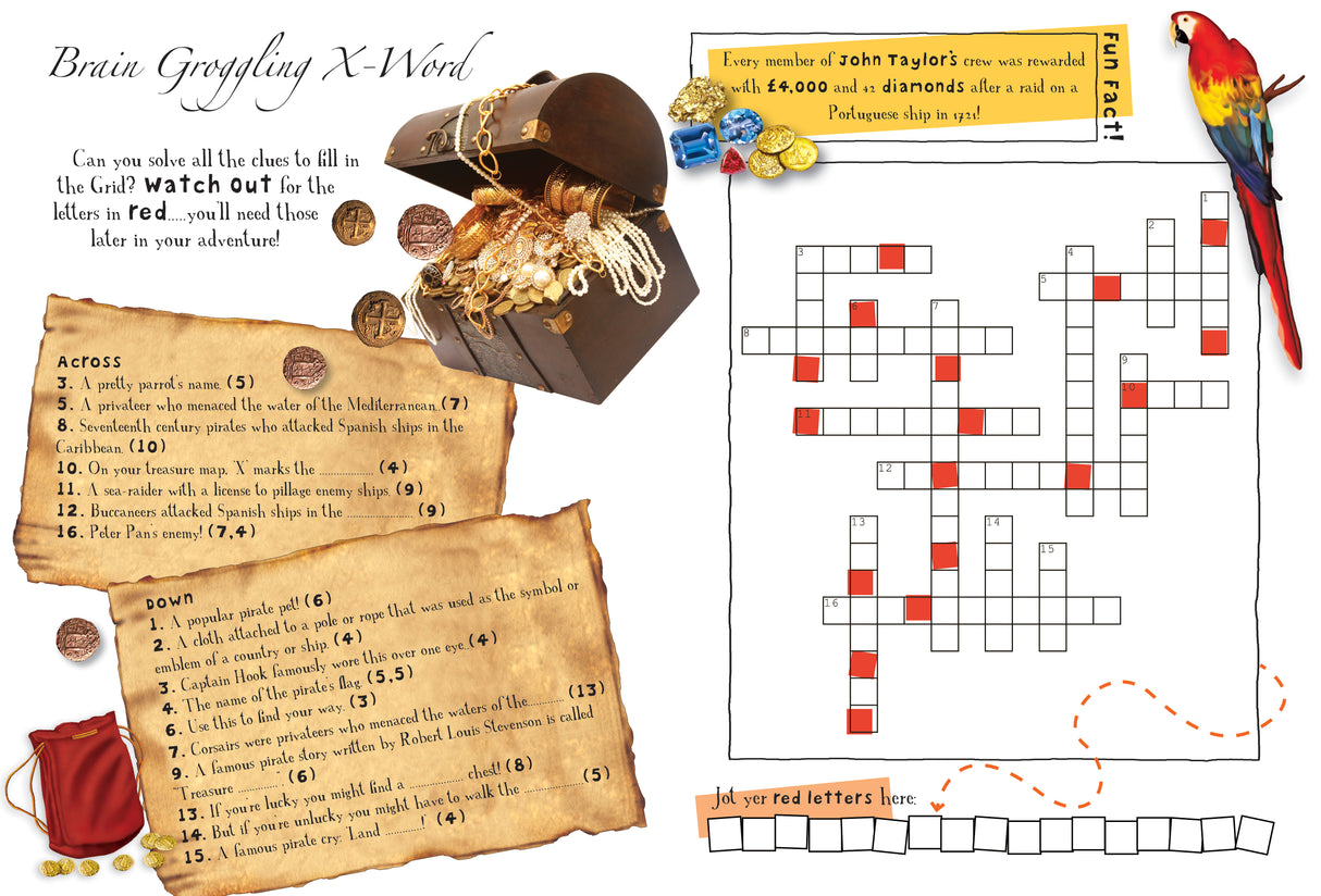 Discover Pirates Sticker Book - Find, Stick and Learn