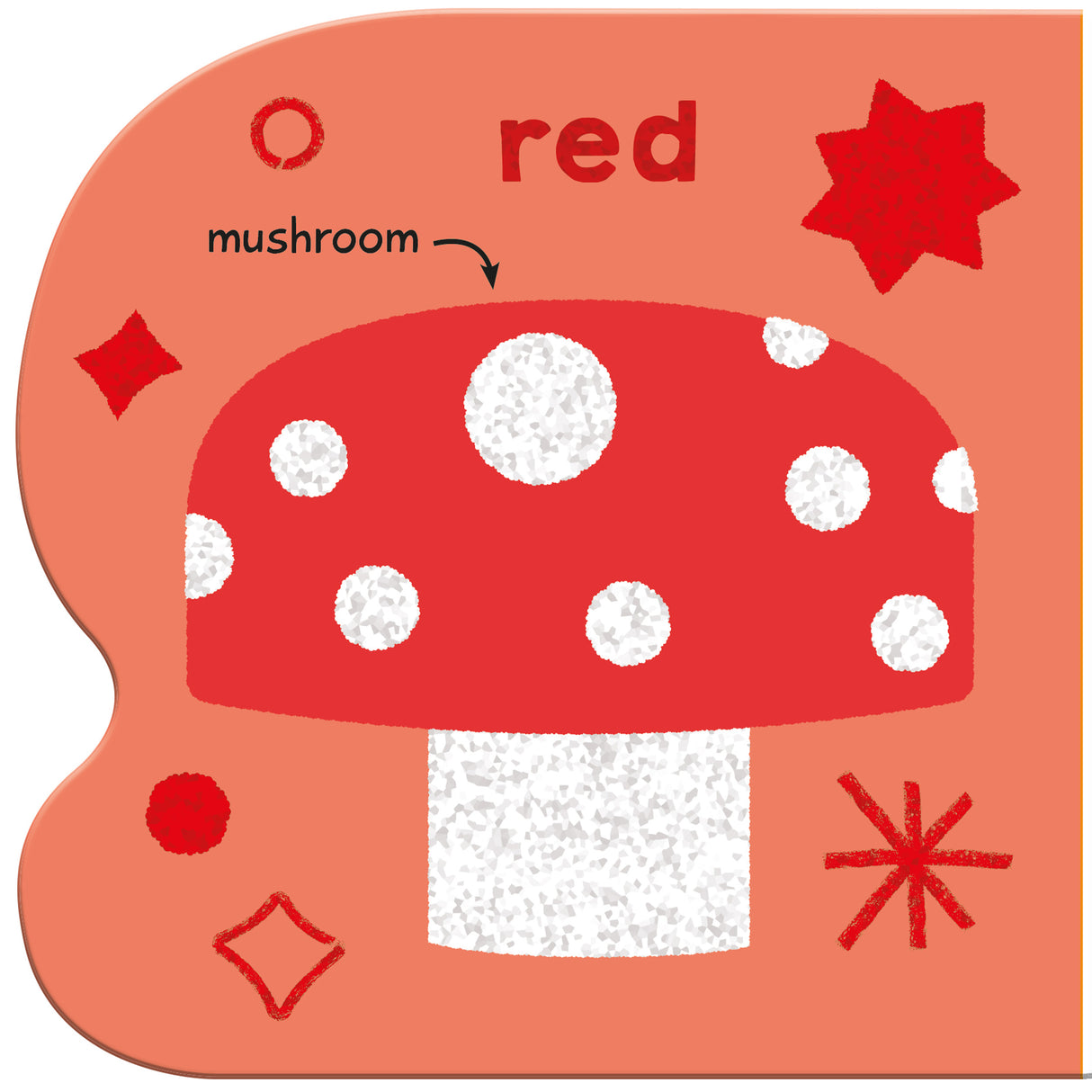 Little Book of First Words – Colours - Sparkly Board Book