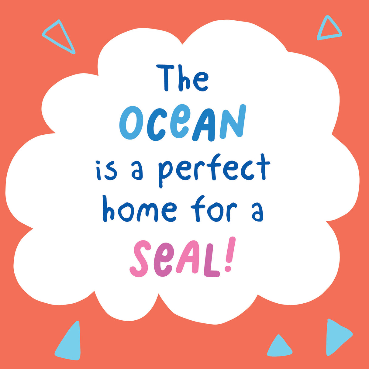 A Home For A Seal - Fun Wobbly-Eye Board Book for Babies & Toddlers