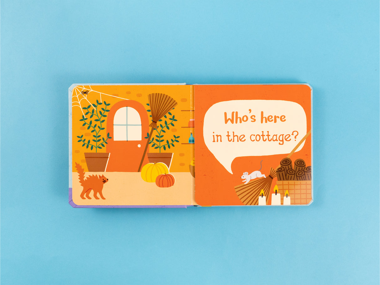 Who’s Here In Fairy Land – Fold-Out Flaps Board Book