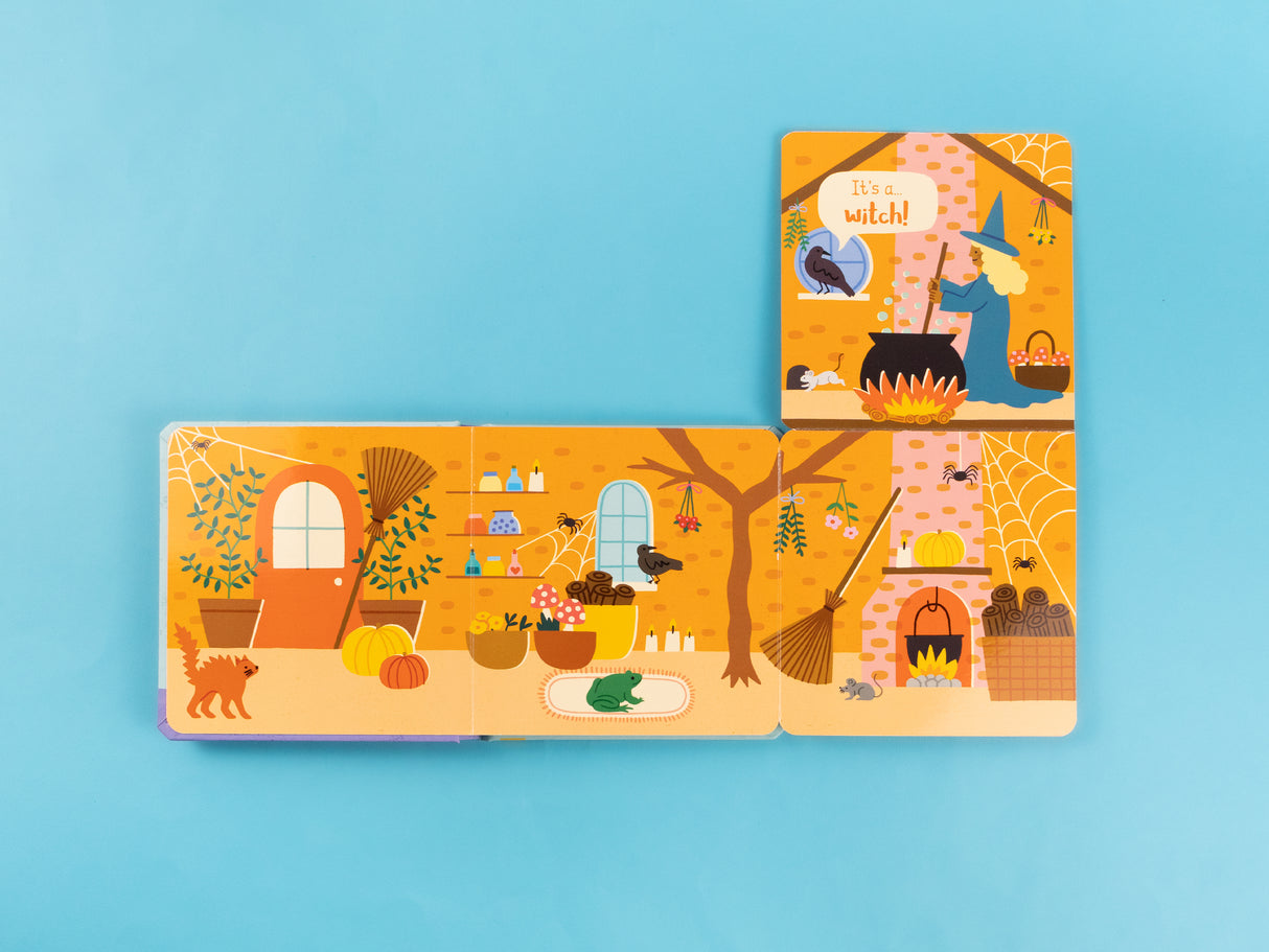 Who’s Here In Fairy Land – Fold-Out Flaps Board Book