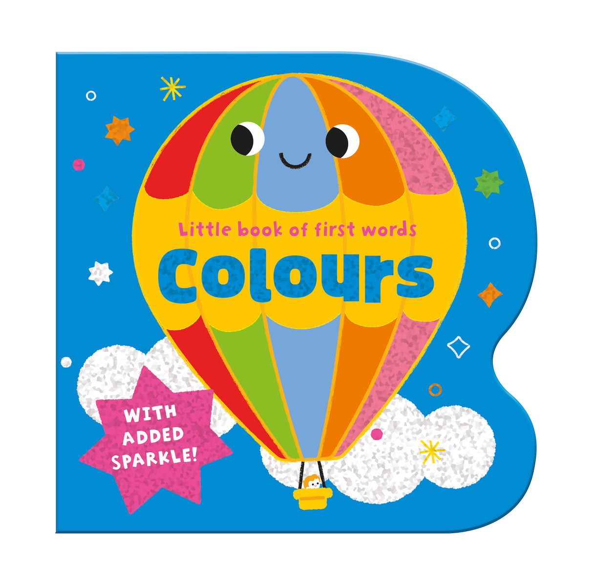 Little Book of First Words – Colours - Sparkly Board Book