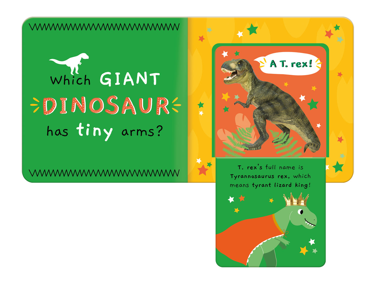 My First Facts Dinosaurs – Learning Lift-the-Flap Board Book