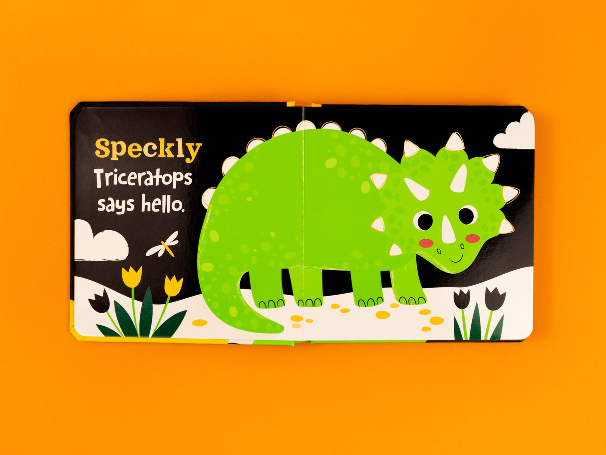 Dinoland – High Contrast Neon Board Book