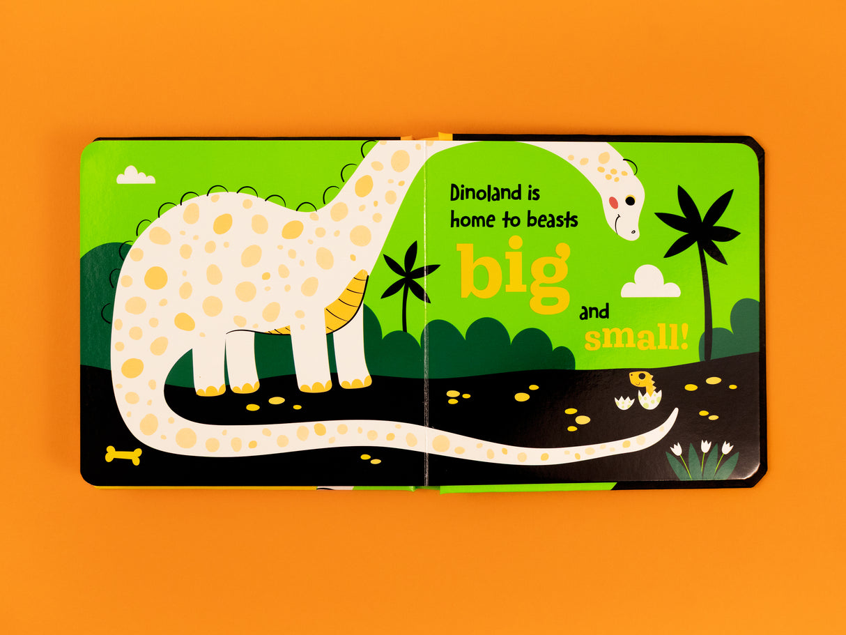 Dinoland – High Contrast Neon Board Book