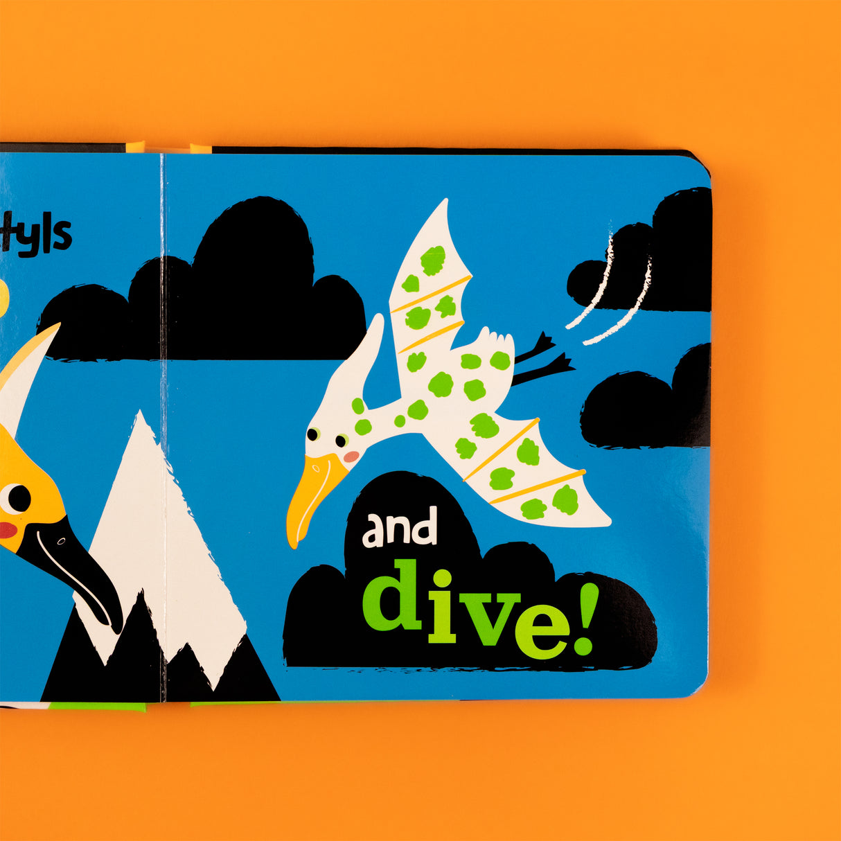 Dinoland – High Contrast Neon Board Book