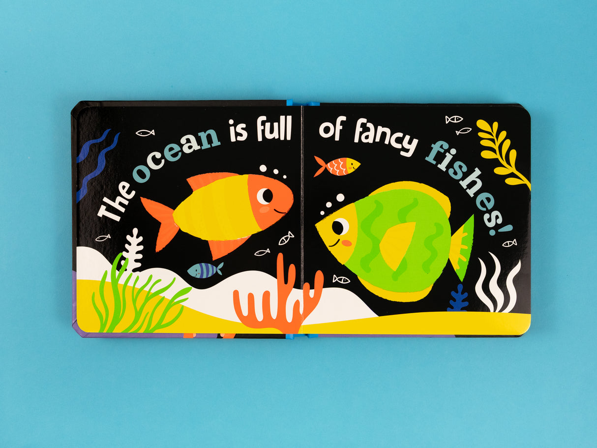 Ocean - High Contrast Neon Board Book