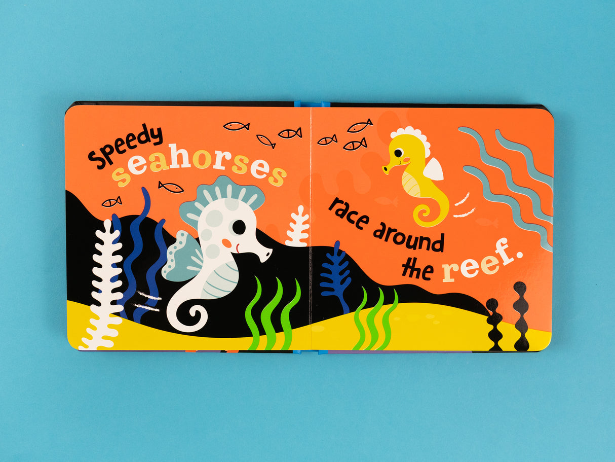 Ocean - High Contrast Neon Board Book