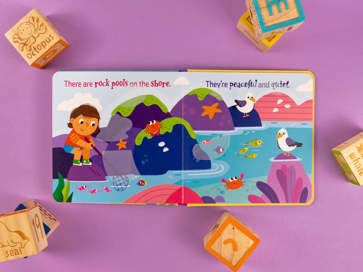 Magic Painting Book – Ocean - Mess-Free Water Reveal Board Book