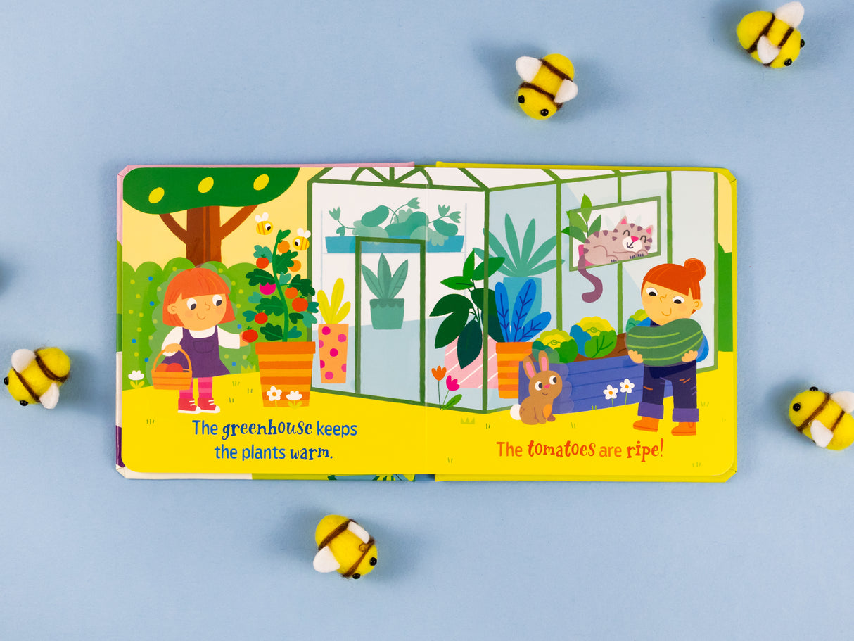 Magic Painting Book – Garden - Mess-Free Water Reveal Board Book