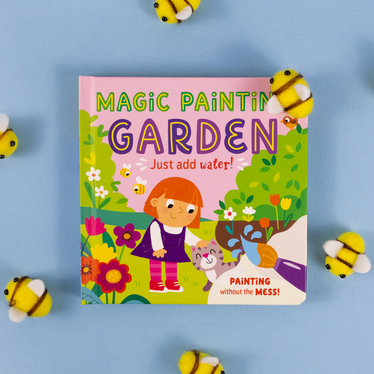 Magic Painting Book – Garden - Mess-Free Water Reveal Board Book