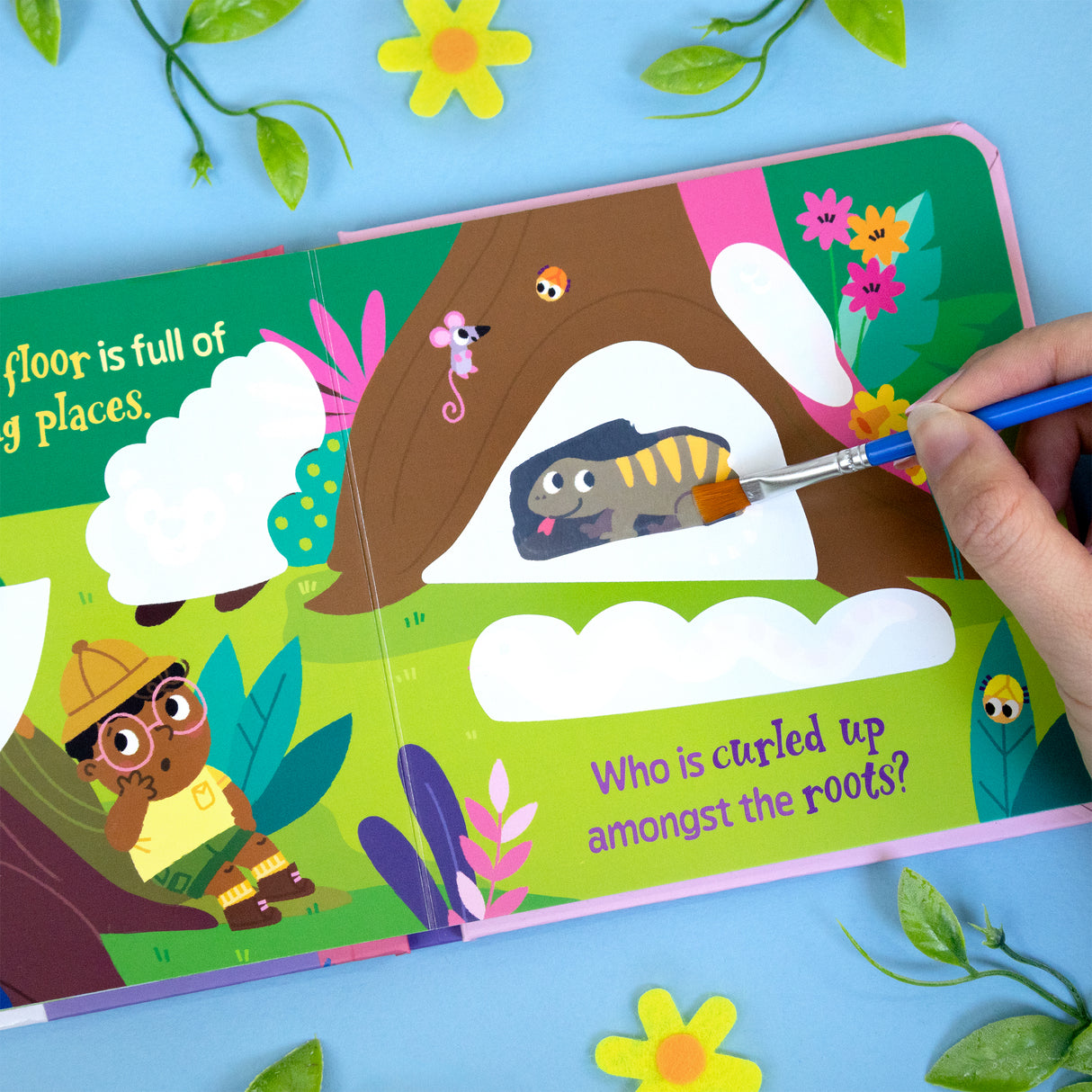 Magic Painting Book – Jungle - Mess-Free Water Reveal Board Book