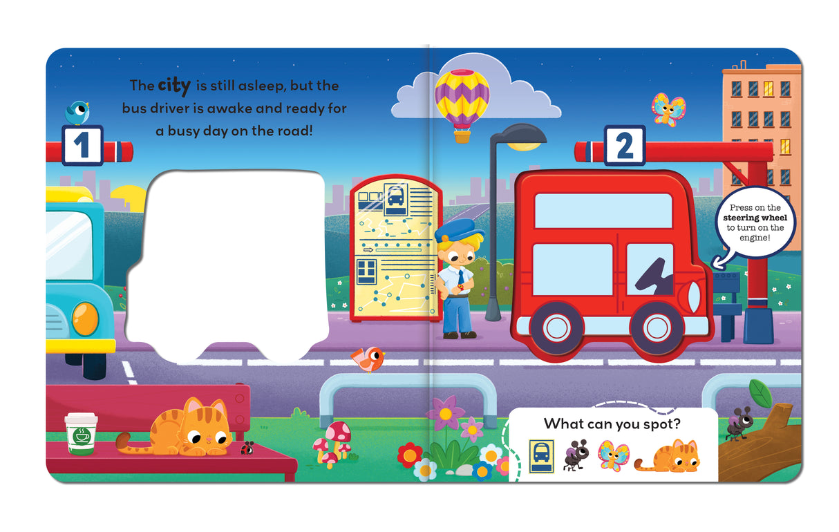 Beep Beep Bus – Squishy Sound Book for Toddlers